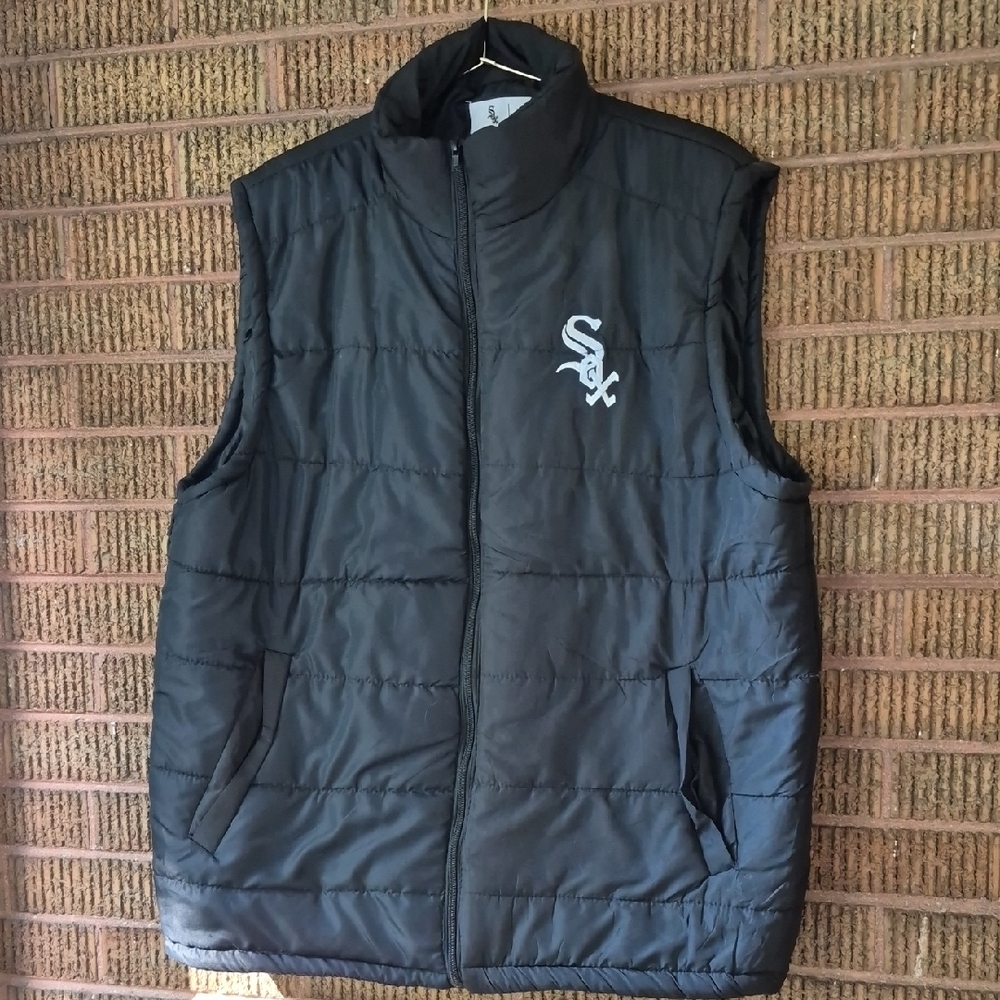 Men's Black Puffer Vest